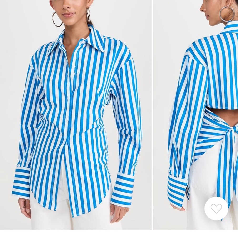 Simon Miller Loch Striped Button Top - worn once (sold out!)